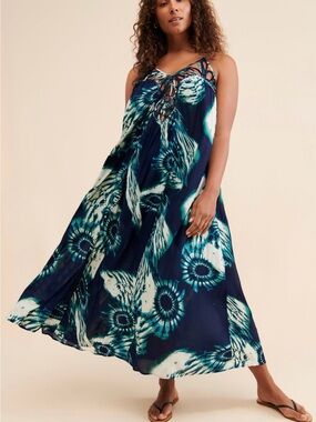 Anthropology drama beach dress size 1x 
NWOT